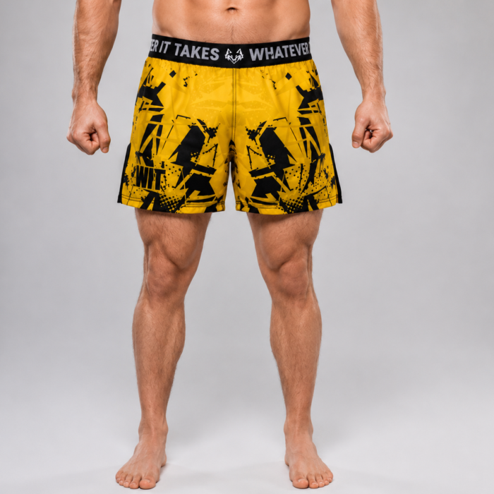 YELLOW HORNET TRAINING SHORT
